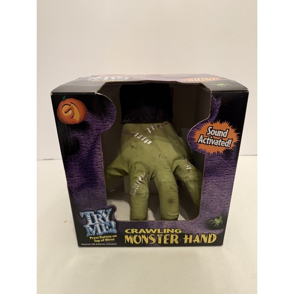 Gemmy Other - Gemmy Crawling Monster Hand Animatronic Halloween New Vtg 2002 Tested and works